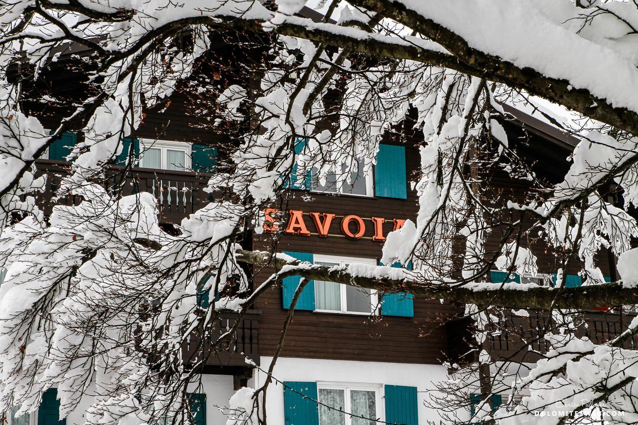 Hotel Savoia Dal 1924 San Martino Di Castrozza Exterior foto